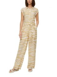 S.Oliver Kombinezon w kolorze beżowym rozmiar: 40. Brązowe kombinezony damskie S.Oliver, s, bez wzorów, bez kołnierzyka, bez ramiączek. Za 152.99 zł.