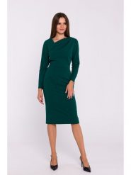 Stylove Sukienka w kolorze ciemnozielonym rozmiar: L. Zielone sukienki damskie Stylove, bez wzorów, bez ramiączek. Za 212.30 zł.
