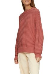 S.Oliver Sweter w kolorze szaroróżowym rozmiar: 40. Różowe swetry klasyczne damskie S.Oliver, s, prążkowane, bez kołnierzyka. Za 108.99 zł.