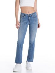 Replay Dżinsy - Bootcut fit - w kolorze błękitnym rozmiar: W30/L32. Niebieskie jeansy damskie Replay, z podwyższonym stanem. Za 274.95 zł.