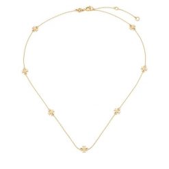 Naszyjnik Tory Burch. Żółte naszyjniki damskie Tory Burch, złote. Za 834.99 zł.