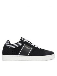 Guess Sneakersy FLPJRX FAB12 Czarny. Czarne obuwie sportowe damskie Guess, z materiału, bez zapięcia. Za 419.99 zł.