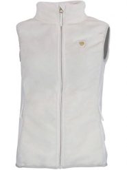 Peak Mountain Kamizelka polarowa "Ajune" w kolorze szarym rozmiar: XL. Szare kamizelki damskie Peak Mountain, xl, bez wzorów, z polaru, bez kaptura. Za 165.99 zł.