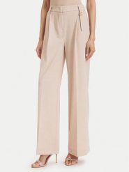 Maryley Spodnie materiałowe 26EB521/08BE Beżowy Regular Fit. Brązowe spodnie materiałowe damskie Maryley, bez wzorów, z materiału. Za 339.99 zł.