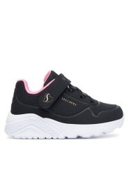 Skechers Sneakersy Uno Lite 310451N/BKRG Czarny. Czarne buty sportowe dziewczęce Skechers, bez wzorów, ze skóry, bez zapięcia. Za 179.99 zł.