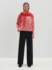 Someday Bluzka "Zolivia" w kolorze koralowym rozmiar: 36. Czerwone bluzki damskie someday., bez wzorów, z bawełny, bez kołnierzyka, bez ramiączek. Za 130.99 zł.