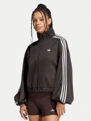 Adidas Bluza Lace Oversized Archive Track Top LG4278 Brązowy Regular Fit. Brązowe bluzy damskie Adidas, m, bez wzorów, z bawełny, bez kaptura. Za 399.99 zł.