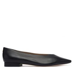 Baleriny LAUREN RALPH LAUREN. Czarne balerinki damskie Lauren Ralph Lauren, bez wzorów. Za 769.99 zł.