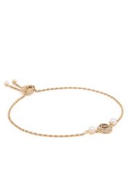 Guess Bransoletka JUBB05 520JW Złoty. Żółte bransoletki damskie Guess, metalowe. Za 249.99 zł.