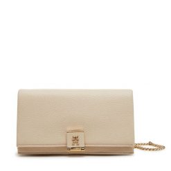 Torebka Tommy Hilfiger. Brązowe torebki klasyczne damskie Tommy Hilfiger, bez wzorów, bez dodatków. Za 389.99 zł.