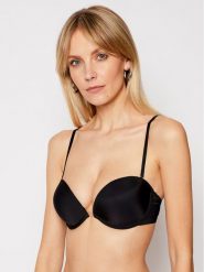 Wonderbra Biustonosz z fiszbiną WB009243 Czarny. Czarne biustonosze Wonderbra, bez wzorów, z syntetyku. Za 139.99 zł.