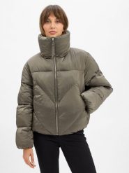 BOSS Orange kurtka zimowa - Padilena Kobiety zielony, 36. Pomarańczowe kurtki damskie BOSS Orange, na zimę, bez wzorów, z puchu, bez kaptura. Za 699.95 zł.