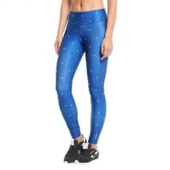 Legginsy sportowe Reebok LTHS AB2362. Niebieskie legginsy damskie Reebok, s, bez wzorów, z elastanu, do biegania. Za 99.00 zł.