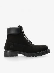 Buty outdoor damskie Lumberjack River 2. Czarne obuwie trekkingowe damskie Lumberjack, z nubiku, bez zapięcia. Za 299.99 zł.