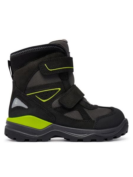 ECCO Śniegowce Snow Mountain 71032251094 Czarny. Czarne buty zimowe chłopięce ECCO, z nubiku, bez zapięcia. Za 489.99 zł.