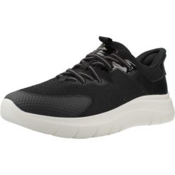 Buty GEOX D PLUMMERY PLUS Czarny. Czarne obuwie trekkingowe damskie Geox, z syntetyku, bez zapięcia. Za 323.99 zł.