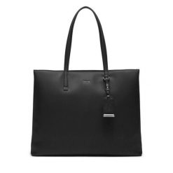 Torebka Calvin Klein. Czarne shopper bag Calvin Klein, bez dodatków. Za 529.99 zł.