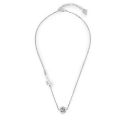 Naszyjnik Guess. Szare naszyjniki damskie Guess, srebrne. Za 239.99 zł.