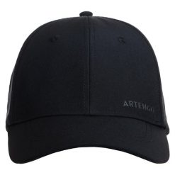 Czapka z daszkiem TENIS TC900 rozmiar 58. Czarne czapki z daszkiem damskie ARTENGO, bez wzorów, z elastanu. Za 44.99 zł.