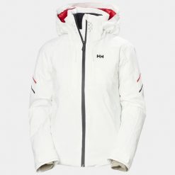 Kurtka narciarska damska Helly Hansen W Alphelia Infinity Jacket. Białe kurtki sportowe damskie Helly Hansen, l, bez wzorów, bez kaptura. Za 1,942.00 zł.