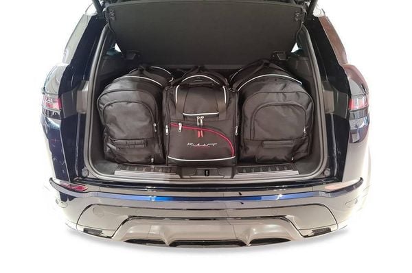 Torby Do Bagażnika Land Rover Range Rover Evoque 2019+ 4Szt Kjust. Czarne torby podróżne KJUST, bez wzorów, z kauczuku. Za 1,210.00 zł.