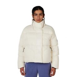 Damska kurtka puchowa Rossignol Aretu. Białe kurtki damskie Rossignol, bez wzorów, z puchu, bez kaptura. Za 1,051.50 zł.
