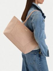 MEXX Torebka CEO-MEXX-L-003-10 Beżowy. Brązowe shopper bag Mexx, bez wzorów, z materiału, bez dodatków. Za 229.99 zł.
