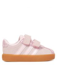 Adidas Sneakersy Vl Court 3.0 Cf I JP7851 Różowy. Czerwone buty sportowe dziewczęce Adidas, bez wzorów, ze skóry, bez zapięcia. Za 149.99 zł.
