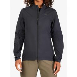 Kurtka rowerowa damska Fox Ranger Wind Jacket. Czarne kurtki damskie FOX, bez wzorów, bez kaptura. Za 450.99 zł.