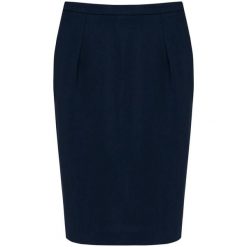 Damska prosta spódnica Kariban Premium. Niebieskie spódnice damskie KARIBAN, na co dzień, bez wzorów, eleganckie. W wyprzedaży za 269.50 zł.
