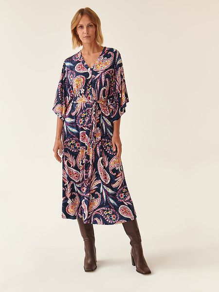 TATUUM Sukienka w kolorze granatowym rozmiar: M. Niebieskie sukienki damskie TATUUM, bez wzorów, bez ramiączek. Za 160.45 zł.