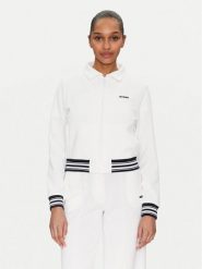 Guess Bluza V5GQ03 KCYF2 Biały Regular Fit. Białe bluzy damskie Guess, s, z aplikacjami, z syntetyku, bez kaptura. Za 249.99 zł.