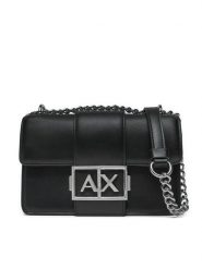 Armani Exchange Torebka XW000071 AF12039 UC001 Czarny. Czarne torebki wieczorowe damskie Armani Exchange, bez wzorów, ze skóry, bez dodatków. Za 649.99 zł.