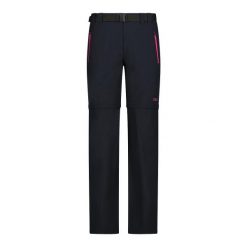 Spodnie damskie turystyczne CMP 3T51446. Czarne spodnie materiałowe damskie CMP, bez wzorów. Za 266.00 zł.