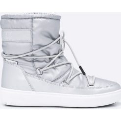 Moon Boot - Śniegowce Pulse Nylon Plus. Szare śniegowce damskie Moon Boot, z materiału. Za 679.90 zł.