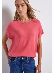 Street One Bezrękawnik w kolorze różowym rozmiar: 38. Różowe swetry klasyczne damskie Street One, bez kołnierzyka. Za 108.74 zł.