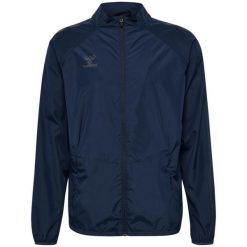 Kurtka wodoodporna Hummel Pro. Niebieskie kurtki damskie Hummel, bez wzorów, bez kaptura. Za 284.00 zł.