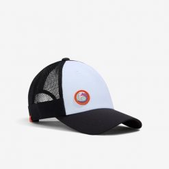 Czapka z daszkiem w stylu trucker do siatkówki plażowej Copaya BV Cap. Czapki z daszkiem damskie KIPSTA, bez wzorów, z materiału. Za 49.99 zł.