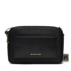 Torebka MICHAEL Michael Kors. Czarne listonoszki damskie MICHAEL Michael Kors, bez wzorów, bez dodatków. Za 543.99 zł.
