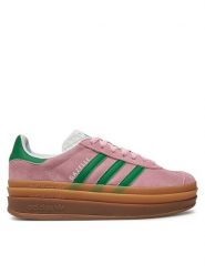 Adidas Sneakersy Gazelle Bold IE0420 Różowy. Czerwone obuwie sportowe damskie Adidas, ze skóry, bez zapięcia. Za 339.99 zł.