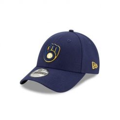 Czapka New Era The League Milwaukee Brewers Gm 20. Niebieskie czapki damskie New Era, bez wzorów. Za 177.00 zł.