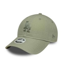 Czapka baseballowa damska Los Angeles Dodgers New Era 9Twenty. Zielone czapki z daszkiem damskie New Era, bez wzorów. Za 129.99 zł.