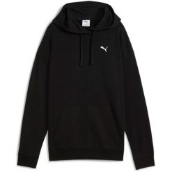 Bluza damska PUMA ESS Relaxed Hoodie TR. Czarne bluzy damskie Puma, m, bez wzorów, bez kaptura. Za 169.99 zł.