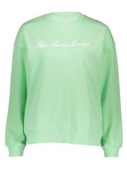 Pepe Jeans Bluza w kolorze zielonym rozmiar: XL. Zielone bluzy damskie Pepe Jeans, xl, bez wzorów, z jeansu, bez kaptura. Za 171.45 zł.