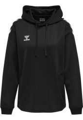 Bluza do piłki ręcznej damska Hummel Core XK z kapturem. Niebieskie bluzy damskie Hummel, xs, bez wzorów, z materiału, z kapturem. Za 168.65 zł.