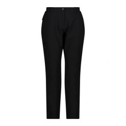 Spodnie damskie turystyczne CMP 34T2956CF. Czarne spodnie materiałowe damskie CMP, bez wzorów. Za 306.50 zł.