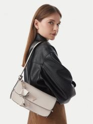 Guess Torebka Danielle HWZG22 27190 Kremowy. Białe torebki klasyczne damskie Guess, ze skóry, bez dodatków. Za 544.99 zł.