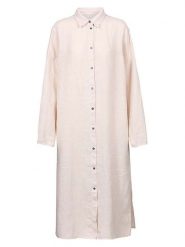 Herrlicher Lniany płaszcz przejściowy "Isolde" w kolorze beżowym rozmiar: M. Brązowe płaszcze damskie Herrlicher, m, bez wzorów, ze lnu, bez kaptura. Za 252.99 zł.