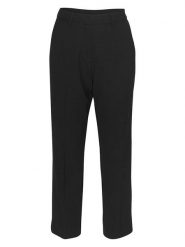 MOSS COPENHAGEN Spodnie w kolorze czarnym rozmiar: M. Czarne spodnie materiałowe damskie Moss Copenhagen, bez wzorów, z materiału. Za 188.45 zł.