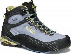 Buty trekkingowe Asolo Eldo Mid Lth Gv Gore-Tex Niebieskie Kobieta. Czarne obuwie trekkingowe damskie Asolo, z gore-texu, bez zapięcia. Za 901.30 zł.